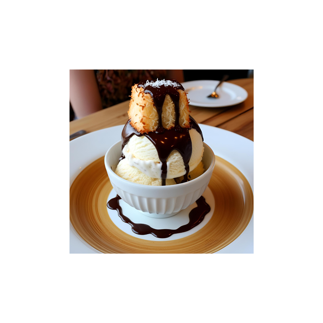 Lamington Sundae